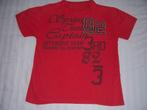 Leuk rood shirt maat 158/164 met zwarte letters, Jongen, Gebruikt, Ophalen of Verzenden, Shirt of Longsleeve