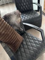 2 gebruikte fauteuils antraciet, Huis en Inrichting, Overige materialen, 75 tot 100 cm, Ophalen of Verzenden, 50 tot 75 cm