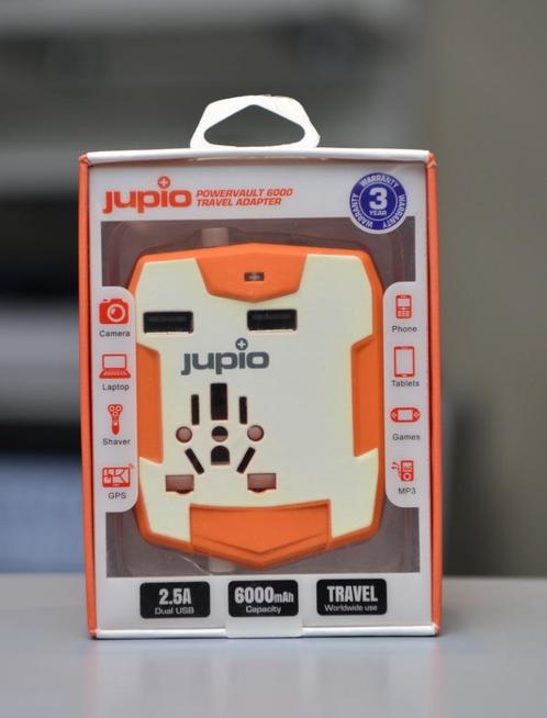 Jupio Powerfault 6000 Travel Adapter., Audio, Tv en Foto, Accu's en Batterijen, Zo goed als nieuw, Ophalen of Verzenden