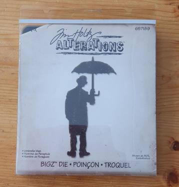 Sizzix Tim Holtz Alterations snijmal Umbrella Man. beschikbaar voor biedingen