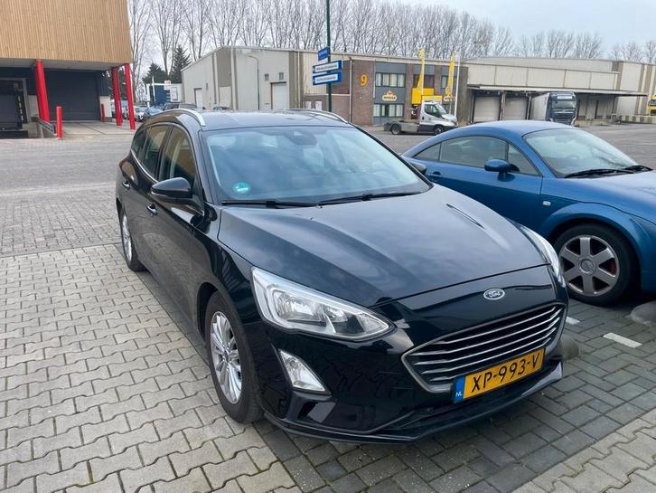 Ford Focus 1.5 Ecoblue 120pk 2019 Zwart, Auto's, Ford, Particulier, Focus, Diesel, Stationwagon, Handgeschakeld, Origineel Nederlands