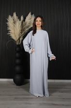 Marokkaanse jurk/kaftan/abaya, Maat 38/40 (M), Wit, Nieuw, Ophalen of Verzenden