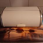 Retro/oud/vintage Brabantia broodtrommel graag bieden, Ophalen, Gebruikt, Metaal, Minder dan 50 cm