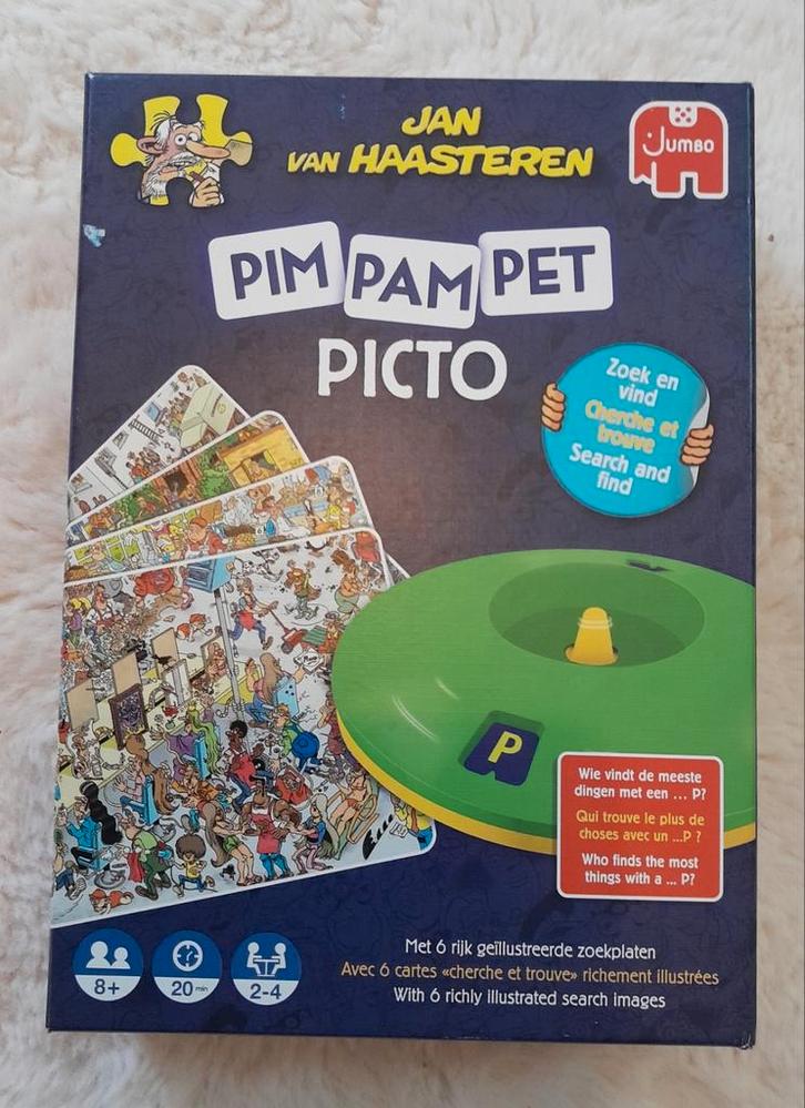 Jan van Haasteren - PIM PAM PET ** Sinterklaaskado **, Hobby en Vrije tijd, Gezelschapsspellen | Kaartspellen, Nieuw, Ophalen of Verzenden
