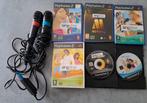 Singstar PS2 met microfoons en spellen, Spelcomputers en Games, Ophalen, Muziek, Gebruikt, 3 spelers of meer