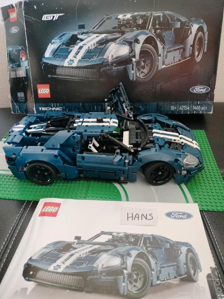 Lego 42154 Ford GT, Kinderen en Baby's, Speelgoed | Duplo en Lego, Gebruikt, Lego, Complete set, Ophalen of Verzenden