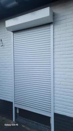 Gebruikte witte rolluik - 113x250cm, Gebruikt, 100 tot 150 cm, 200 cm of meer, Wit