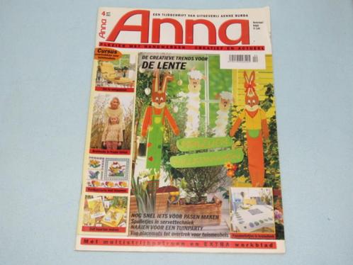 Anna, handwerken en knutselen voor Pasen, lente, april 2003, Boeken, Tijdschriften en Kranten, Zo goed als nieuw, Sport en Vrije tijd