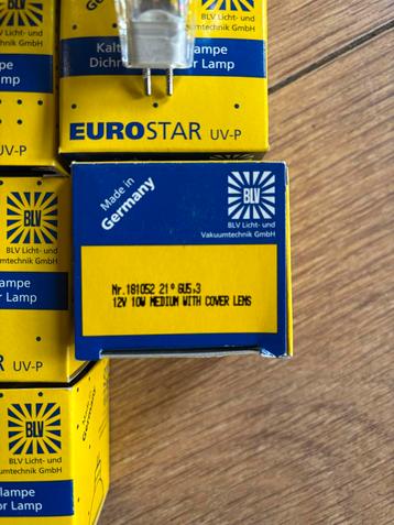 BLV Eurostar UV-P Lampen - Nieuw! 19 stuks beschikbaar voor biedingen