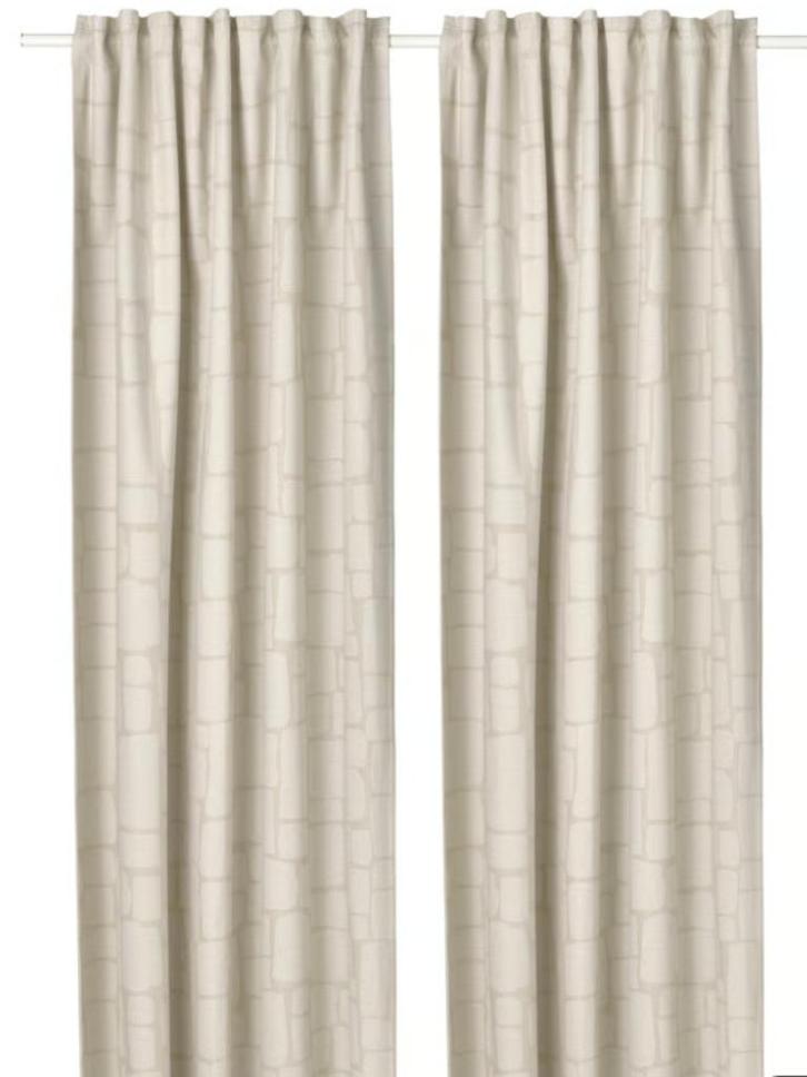 Gordijnen (verduisterend), Huis en Inrichting, Stoffering | Gordijnen en Lamellen, Zo goed als nieuw, 200 cm of meer, 200 cm of meer