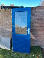 Buitendeur 201/202x83cm incl. hang- en sluitwerk, Doe-het-zelf en Verbouw, Deuren en Horren, Ophalen, Gebruikt, 80 tot 100 cm