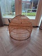 HKLiving wicker hanglamp - naturel - 73 cm, Ophalen, Gebruikt, 50 tot 75 cm, Bohemian