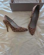 Zalando suede panterprint pumps maat 38, Verzenden, Nieuw, Bruin