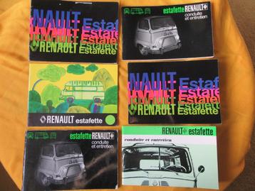 Renault Estafette Boeken beschikbaar voor biedingen