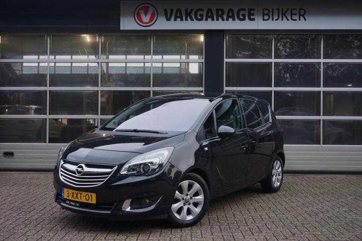 Opel Meriva 1.4 Turbo Cosmo (bj 2014), Auto's, Opel, Te koop, Meriva, ABS, Airbags, Airconditioning, Alarm, Bluetooth, Centrale vergrendeling