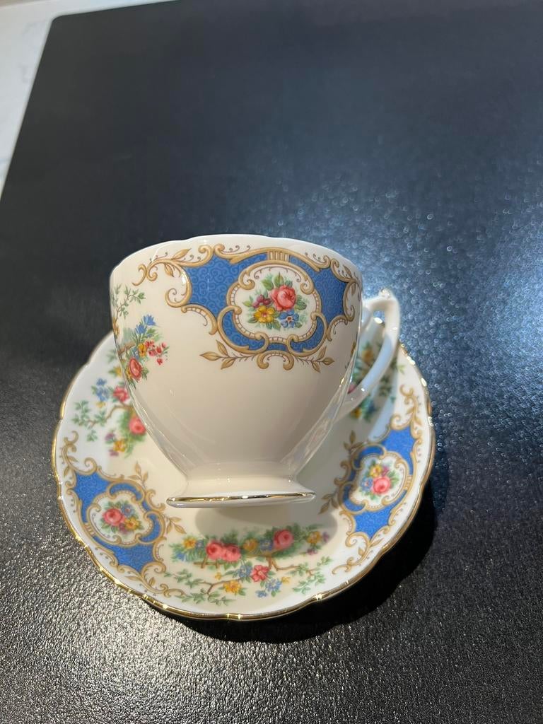 Kop en schotel Coalport., Antiek en Kunst, Ophalen of Verzenden