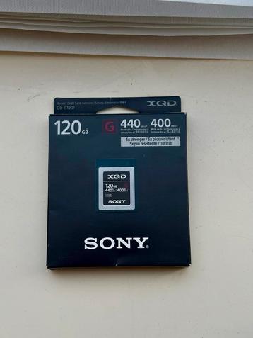 Sony XQD 120GB Geheugenkaart - Nieuw beschikbaar voor biedingen