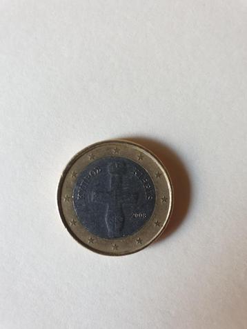 1 euro Cyprus 2008 beschikbaar voor biedingen