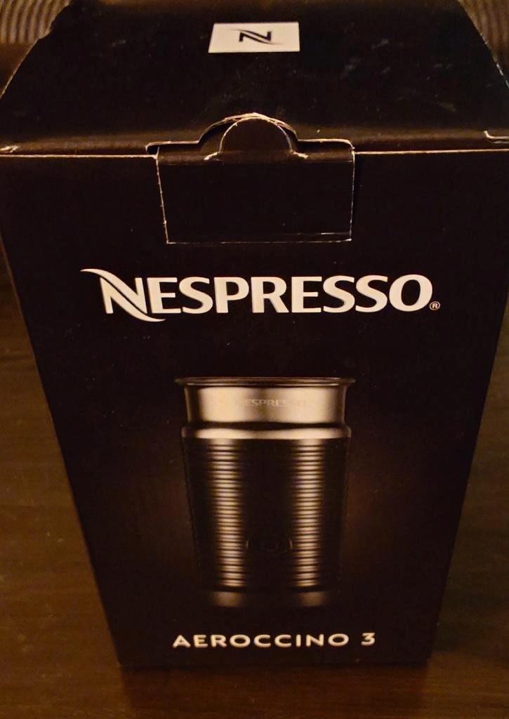 Nespresso melk melkopschuimer Aeroccino 3, Witgoed en Apparatuur, Melkopschuimers, Nieuw, Elektrische melkopschuimer, Ophalen of Verzenden