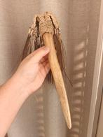 Asmat Dolk - Indonesië/ papua - Bot Dolk, Antiek en Kunst, Kunst | Niet-Westerse kunst, Ophalen of Verzenden