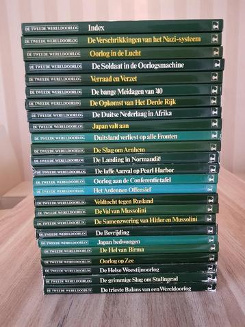 Oorlogsboeken complete serie (25 stuks) beschikbaar voor biedingen