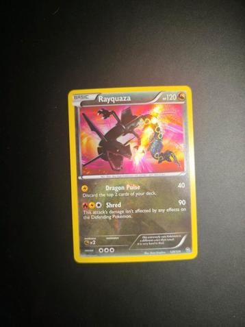 GEZOCHT! rayquaza 128/124 dragons exalted in NM-Mint staat beschikbaar voor biedingen
