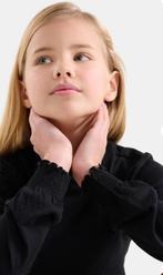 Mooie zwarte Shoeby top Arissa maat 158-164., Kinderen en Baby's, Kinderkleding | Maat 158, Zo goed als nieuw, Shirt of Longsleeve