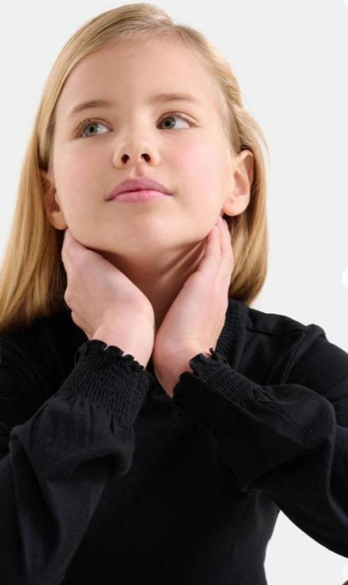 Mooie zwarte Shoeby top Arissa maat 158-164., Kinderen en Baby's, Kinderkleding | Maat 158, Zo goed als nieuw, Meisje, Shirt of Longsleeve