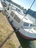 Tjalk Casco met yamar dieselmotor  ( kajuitboot ), Ophalen, Gebruikt, Staal, Binnenboordmotor