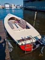 Boot met 4pk buitenboordmotor, Ophalen, Gebruikt, 6 meter of meer
