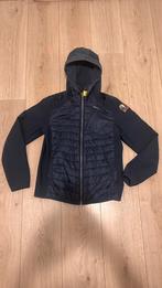 Parajumper vest donkerblauw, Ophalen, Gedragen, Blauw