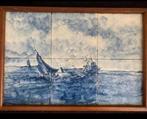 Oud Delfts blauw tegeltableau naar Ruijsdeal, Antiek en Kunst, Kunst | Schilderijen | Klassiek, Ophalen of Verzenden