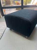 Zwarte Ikea hocker - 55x55 cm - Goede staat, Ophalen, Zo goed als nieuw, Stof, 50 tot 75 cm