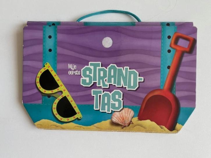 Mijn eerste strandtas. Uitklapboek / Imagebook. Vakantie., Boeken, Kinderboeken | Baby's en Peuters, Zo goed als nieuw, Ophalen