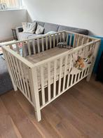 Casper Tweelingbox Oatmeal + bijpassend Matras en boxkleed, Ophalen, Zo goed als nieuw, Boxkleed