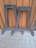 Gietijzeren Tafelonderstel - Industrieel Design, Huis en Inrichting, Ophalen, Gebruikt, Rechthoekig, 50 tot 100 cm