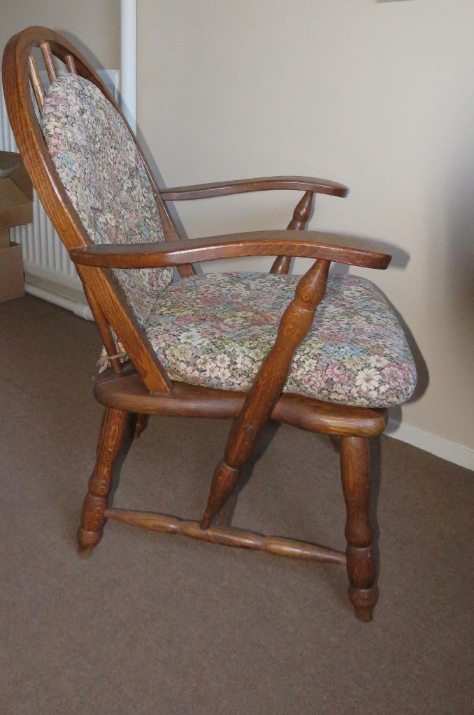 Antieke Armstoel / Stoel, Antiek en Kunst, Antiek | Meubels | Stoelen en Banken, Ophalen