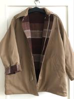 Ralph Lauren reversible coat jas wool flannel vintage design, Kleding | Dames, Jassen | Winter, Beige, Maat 38/40 (M), Ophalen of Verzenden