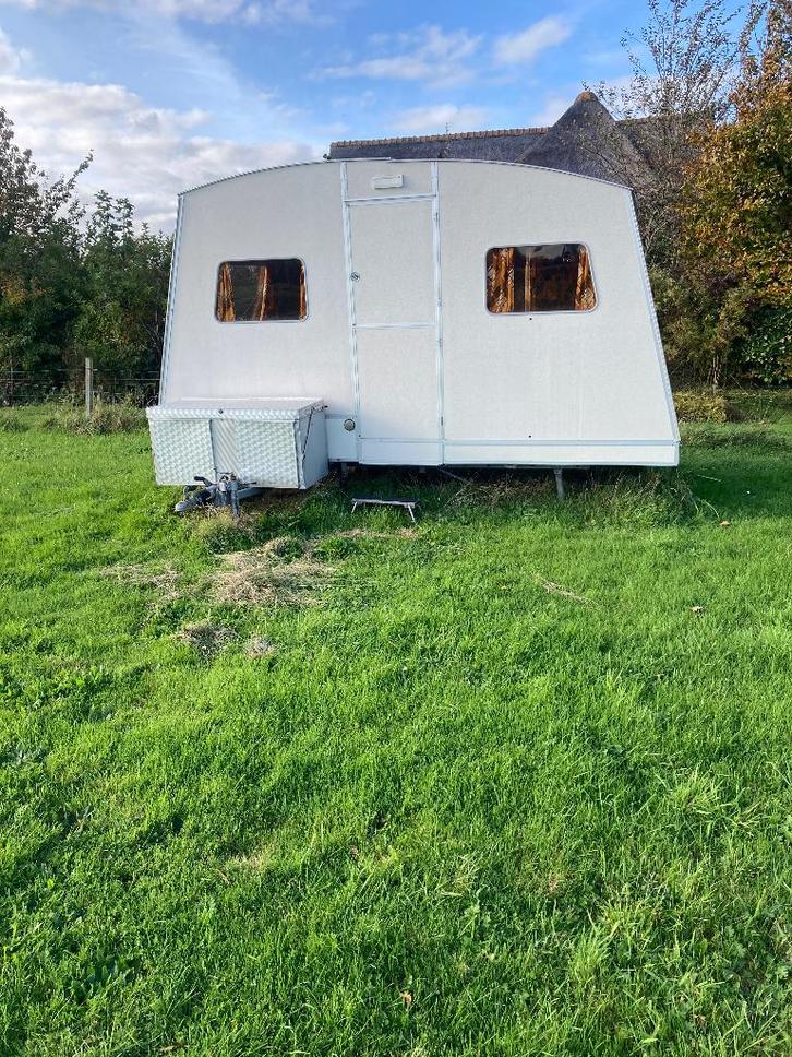 RAPIDO COMFORT VOUW CARVAN, Caravans en Kamperen, Caravans, Particulier, tot en met 4, tot 500 kg, Standaardzit, Rapido, Dwarsbed