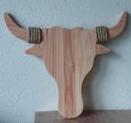 Decoratie koeienkop hout, Huis en Inrichting, Ophalen of Verzenden, Nieuw