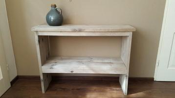 Steigerhouten Sidetable 104x78x34cm beschikbaar voor biedingen