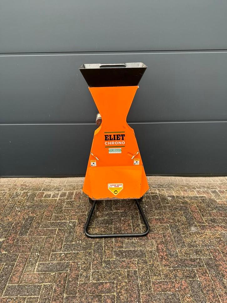 Eliet Chrono hakselaar shredder, Tuin en Terras, Hakselaars, Zo goed als nieuw, Ophalen