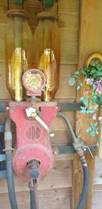 Prachtige oude benzinepomp v/d Berg & Co Deventer, Ophalen, Gebruikt