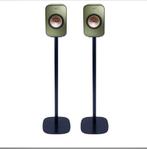 Kef lsx stands, Audio, Tv en Foto, Luidsprekers, Gebruikt, Minder dan 60 watt, Front, Rear of Stereo speakers, Ophalen