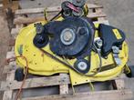 Zitmaaier maaidek john deere achtervanger, Tuin en Terras, Grasmaaiers, Cirkelmaaier, Ophalen, Zo goed als nieuw, 50 cm of meer