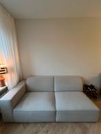 Beige Modulaire Bank 3-zits, Huis en Inrichting, Banken | Bankstellen, Ophalen, 75 tot 100 cm, Zo goed als nieuw, Rechte bank