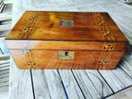 Antieke schrijfkist, Ophalen of Verzenden