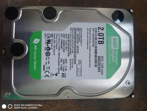 Western Digital Hard Disk Drive HDD 3.5inch harde Schijf 2TB, Computers en Software, Harde schijven, Gebruikt, Desktop, HDD, SATA