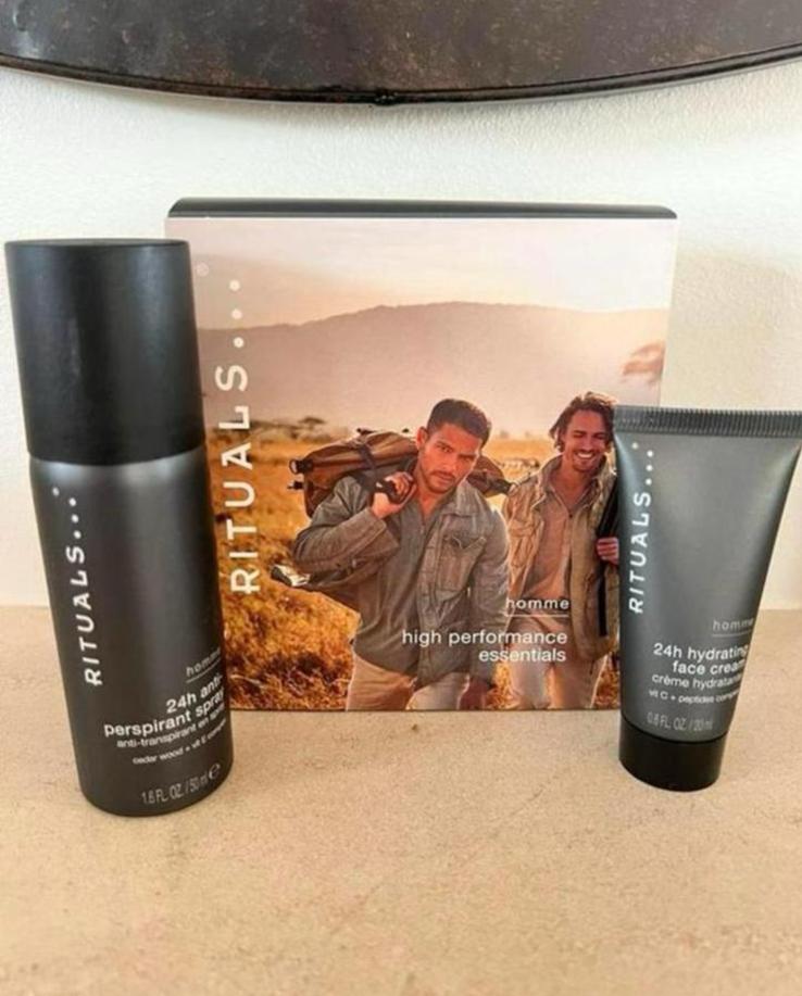 Rituals Homme travel Giftset 🖤🎁 Nieuw!, Ophalen of Verzenden, Nieuw, Bad & Douche