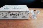 junior ijscoupe dessert glazen 16cl (16st beschikbaar), Ophalen of Verzenden, Zo goed als nieuw